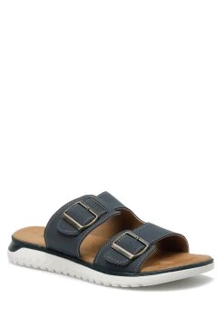 Kinetix Pantolette - Dunkelblau - Flacher Absatz Herren Pantolette 738132774