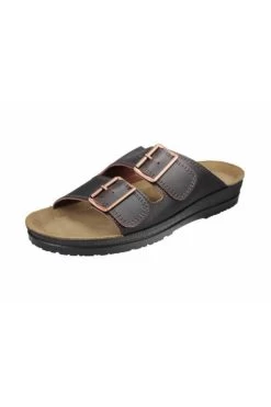 Rohde Pantolette - Braun - Flacher Absatz Herren Pantolette 670833804