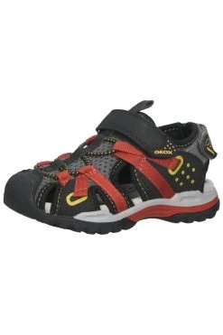 Geox Sandalette - Schwarz - Flacher Absatz Herren Sandaletten 680280916