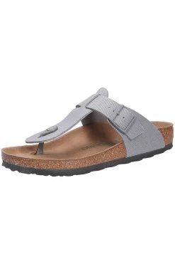 Birkenstock Sandalette - Grau - Flacher Absatz Herren Sandaletten 701873426
