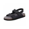 Mephisto Sandalette - Schwarz - Flacher Absatz Herren Sandaletten 670829135