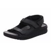 Mephisto Sandalette - Schwarz - Flacher Absatz Herren Sandaletten 670834199