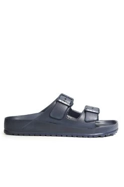 Esem Pantolette - Dunkelblau - Flacher Absatz Herren Pantolette 302257693