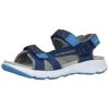 Superfit Sandalette - Blau - Flacher Absatz Herren Sandaletten 680337825