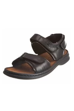 Josef Seibel Sandalette - Braun - Flacher Absatz Herren Sandaletten 670828602