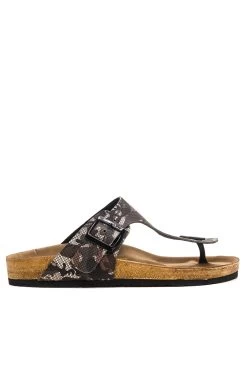 Slazenger Pantolette - Schwarz - Flacher Absatz Herren Pantolette 115606017