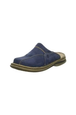 Josef Seibel Pantolette - Blau - Flacher Absatz Herren Pantolette 670833570