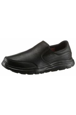 Skechers Pantolette - Schwarz - Flacher Absatz Herren Pantolette 731950634