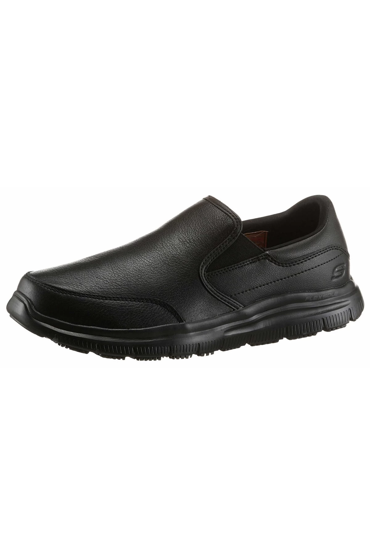 Skechers Pantolette - Schwarz - Flacher Absatz Herren Pantolette 731950634 1 Skechers Pantolette - Schwarz - Flacher Absatz Herren Pantolette 731950634