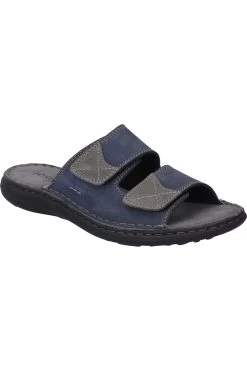 Josef Seibel Sandalette - Blau - Flacher Absatz Herren Sandaletten 752559058