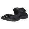 Ecco Sandalette - Schwarz - Flacher Absatz Herren Sandaletten 701319693