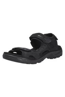 Ecco Sandalette - Schwarz - Flacher Absatz Herren Sandaletten 701319693