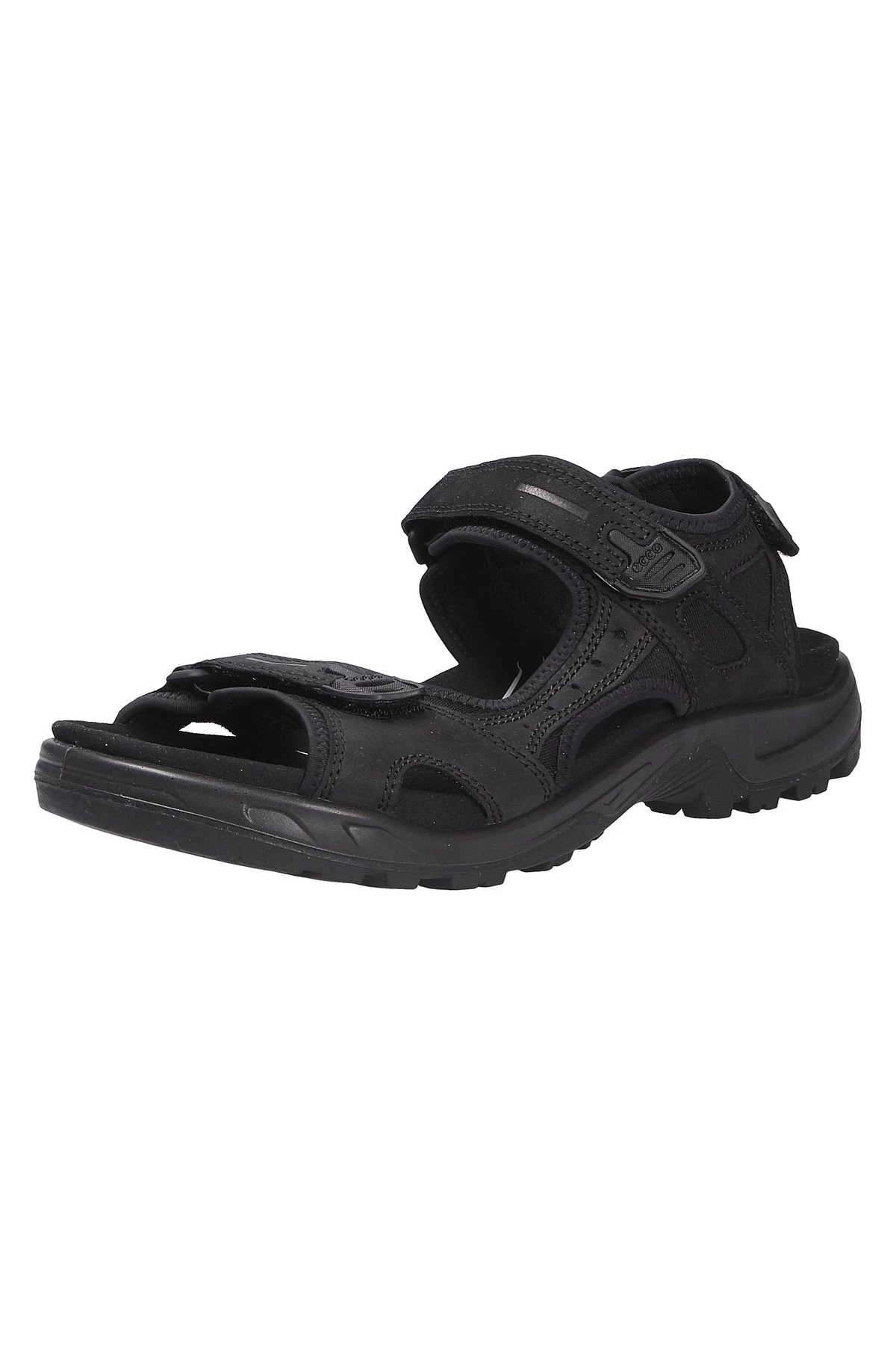 Ecco Sandalette - Schwarz - Flacher Absatz Herren Sandaletten 701319693 1 Ecco Sandalette - Schwarz - Flacher Absatz Herren Sandaletten 701319693
