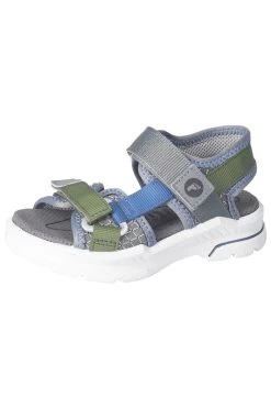 Ricosta Sandalette - Grau - Flacher Absatz Herren Sandaletten 697360299