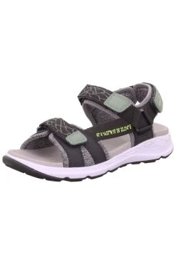 Superfit Sandalette - Grau - Flacher Absatz Herren Sandaletten 697870004