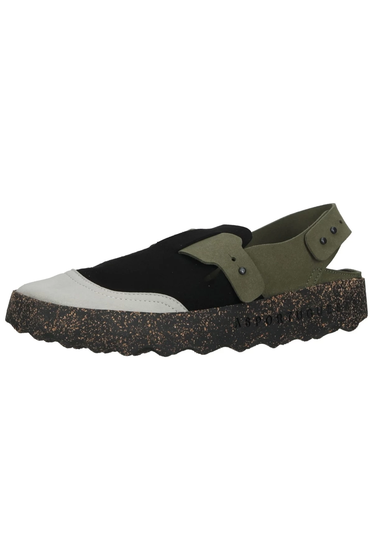 Asportuguesas Sandalette - Schwarz - Flacher Absatz Herren Sandaletten 664090403 1 Asportuguesas Sandalette - Schwarz - Flacher Absatz Herren Sandaletten 664090403