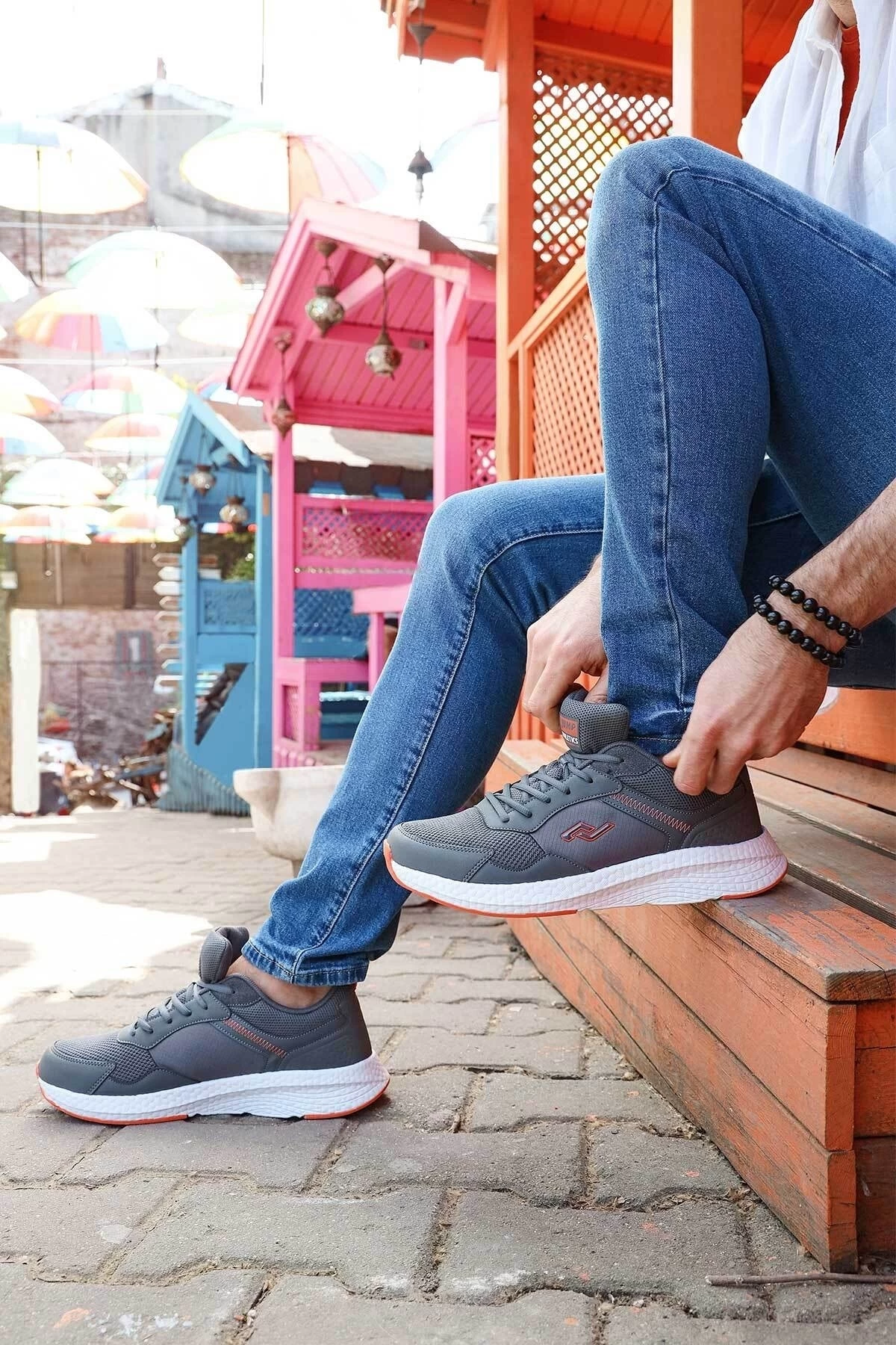 Jump Sneaker - Grau - Flacher Absatz Herren Sneaker 213612561 1 Jump Sneaker - Grau - Flacher Absatz Herren Sneaker 213612561