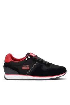 Slazenger Sneaker - Schwarz - Flacher Absatz Herren Sneaker 745537996