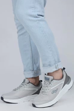 Jump Sneaker - Grau - Flacher Absatz Herren Sneaker 673720941