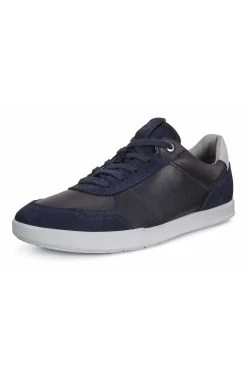Ecco Sneaker - Blau - Flacher Absatz Herren Sneaker 670827592