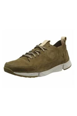 CLARKS Sneaker - Braun - Flacher Absatz