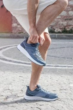 Jump Sneaker - Blau - Flacher Absatz Herren Sneaker 213567524