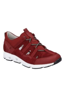 Josef Seibel Sneaker - Rot - Flacher Absatz Herren Sneaker 753229492