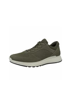 Ecco Sneaker - Khaki - Flacher Absatz Herren Sneaker 670831282
