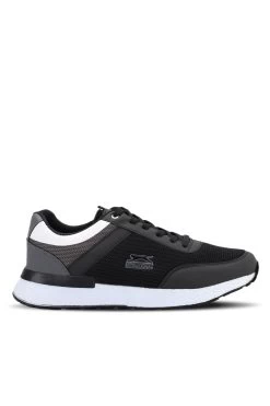 Slazenger Sneaker - Schwarz - Flacher Absatz Herren Sneaker 736300217