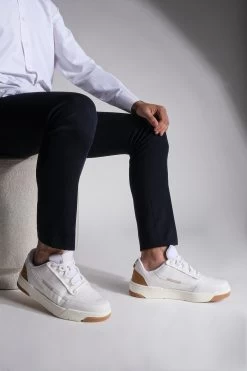 Marjin Sneaker - Weiß - Flacher Absatz Herren Sneaker 744611565