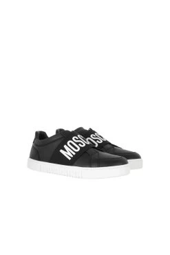 Moschino Laufschuh & Trainingsschuh - Schwarz - Flacher Absatz Herren Laufschuh & Trainingsschuh 741503628