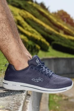 Jump Walkingschuh - Dunkelblau - Flacher Absatz Herren Walkingschuhe 79972840