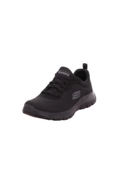 Skechers Walkingschuh - Schwarz - Flacher Absatz Herren Walkingschuhe 753832695