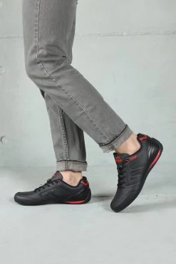 Jump Walkingschuh - Schwarz - Flacher Absatz Herren Walkingschuhe 1844121