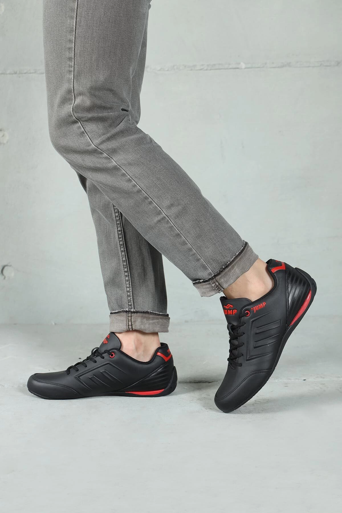 Jump Walkingschuh - Schwarz - Flacher Absatz Herren Walkingschuhe 1844121 1 Jump Walkingschuh - Schwarz - Flacher Absatz Herren Walkingschuhe 1844121