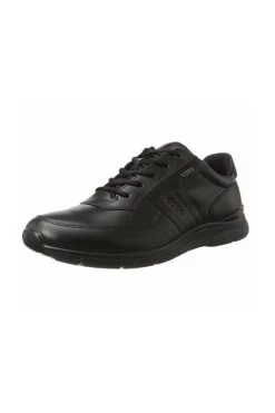 Ecco Walkingschuh - Schwarz - Flacher Absatz Herren Walkingschuhe 670830005