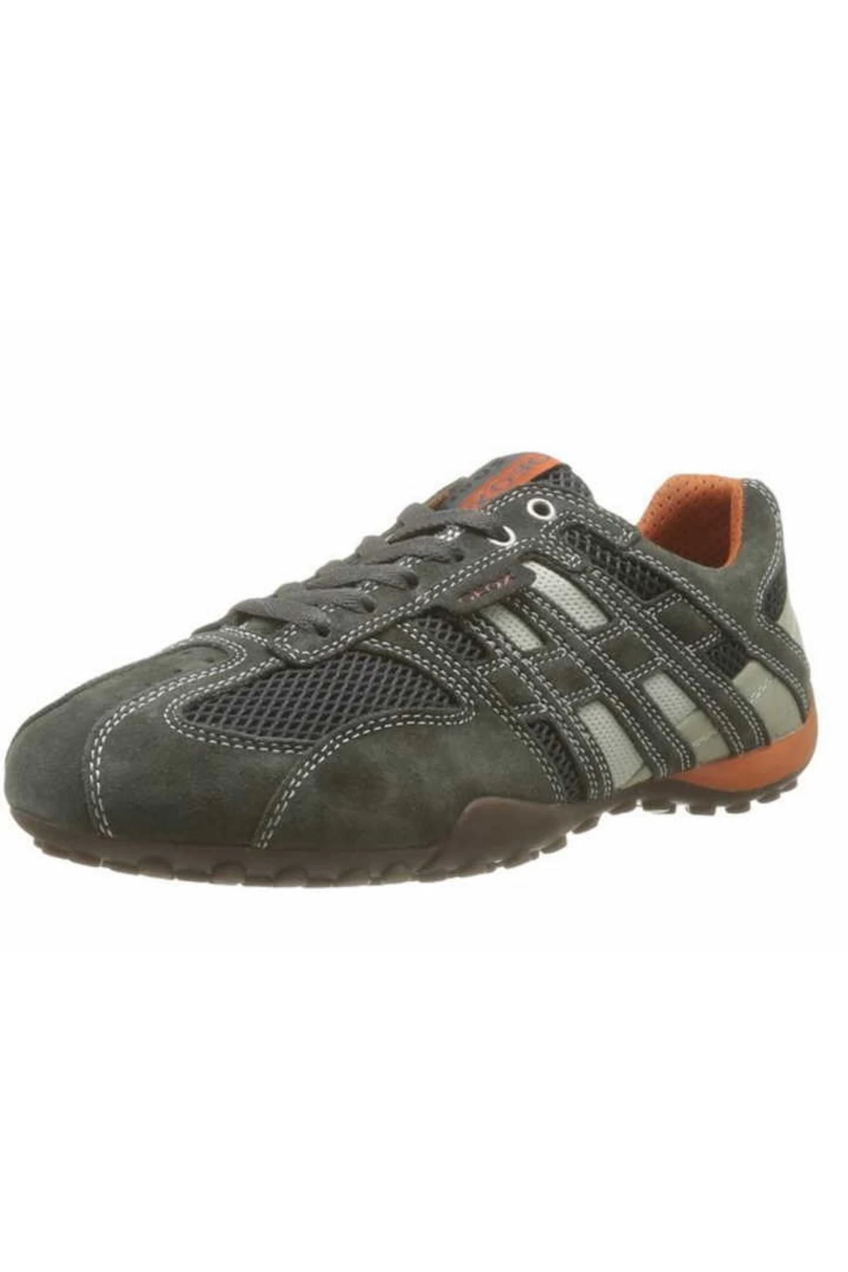 Geox Walkingschuh - Grau - Flacher Absatz 1 Geox Walkingschuh - Grau - Flacher Absatz