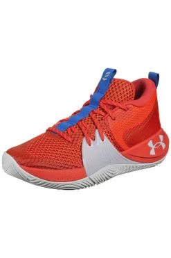 Under Armour Basketballschuhe - Rot - Flacher Absatz Herren Basketballschuhe 749994714