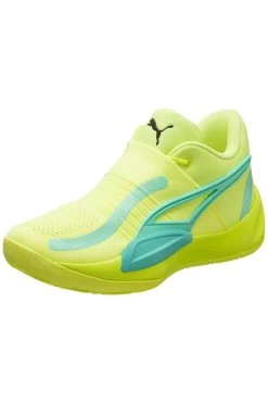 Puma Basketballschuhe - Gelb - Flacher Absatz Herren Basketballschuhe 736343623