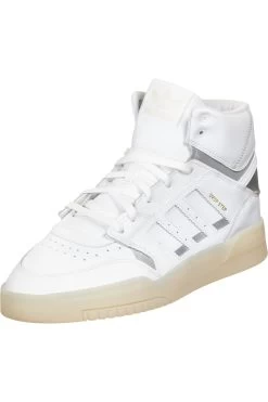 Adidas Basketballschuhe - Weiß - Flacher Absatz Herren Basketballschuhe 748397496