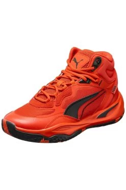 Puma Basketballschuhe - Rot - Flacher Absatz Herren Basketballschuhe 736343449