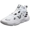 Adidas Basketballschuhe - Weiß - Flacher Absatz Herren Basketballschuhe 748781829