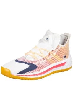 Adidas Basketballschuhe - Orange - Flacher Absatz