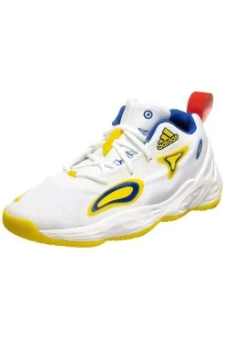 Adidas Basketballschuhe - Weiß - Flacher Absatz