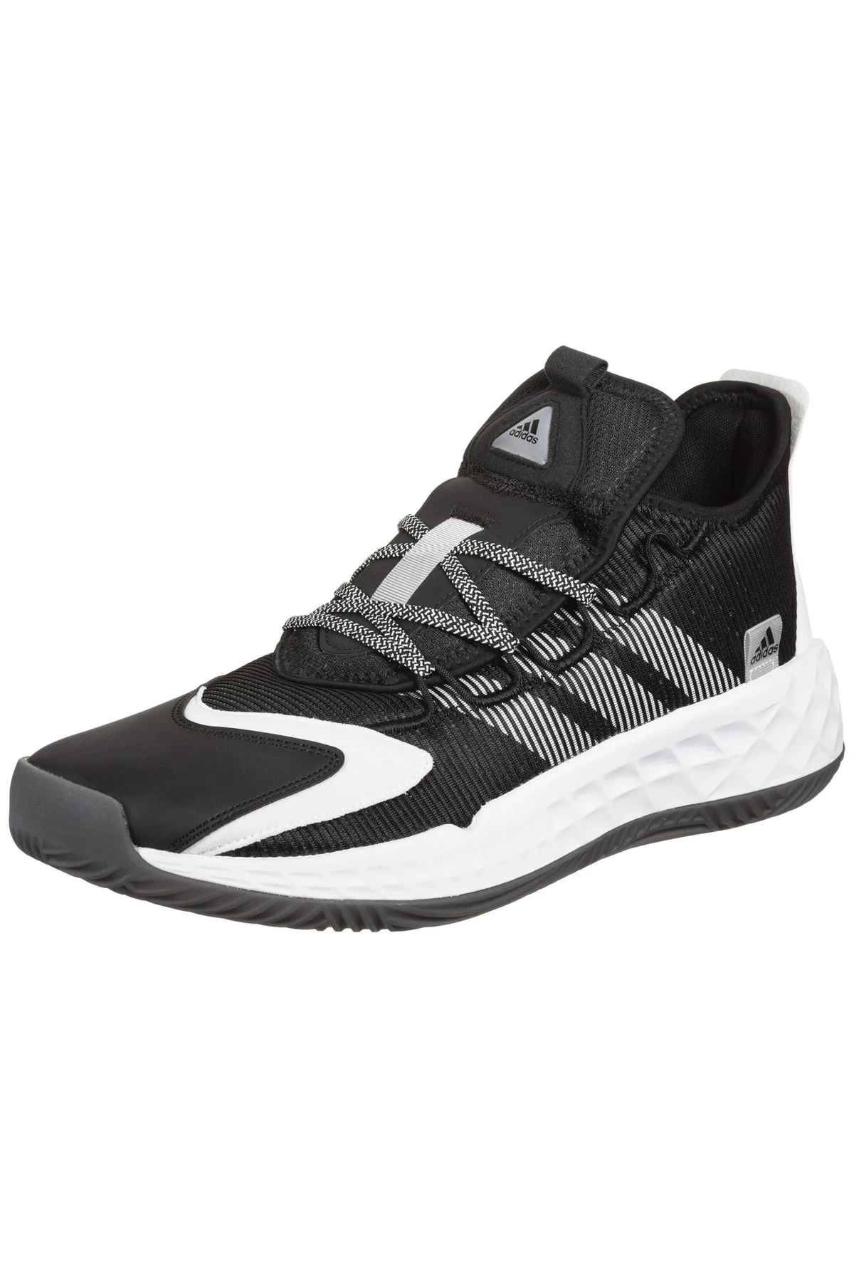 Adidas Basketballschuhe - Schwarz - Flacher Absatz Herren Basketballschuhe 748397925 1 Adidas Basketballschuhe - Schwarz - Flacher Absatz Herren Basketballschuhe 748397925