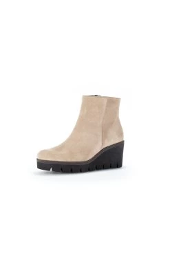 Gabor Stiefelette - Beige - Flacher Absatz Herren Stiefelette 704207337