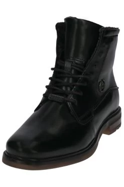 BUGATTI Stiefelette - Schwarz - Blockabsatz