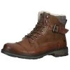 Mustang Stiefelette - Braun - Blockabsatz Herren Stiefelette 730508891