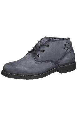BUGATTI Stiefelette - Blau - Blockabsatz Herren Stiefelette 696273196