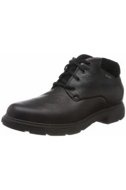 CLARKS Stiefelette - Schwarz - Flacher Absatz